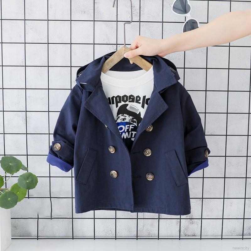 Áo khoác kiểu dáng đơn giản thời trang phong cách Hàn Quốc dành cho bé gái