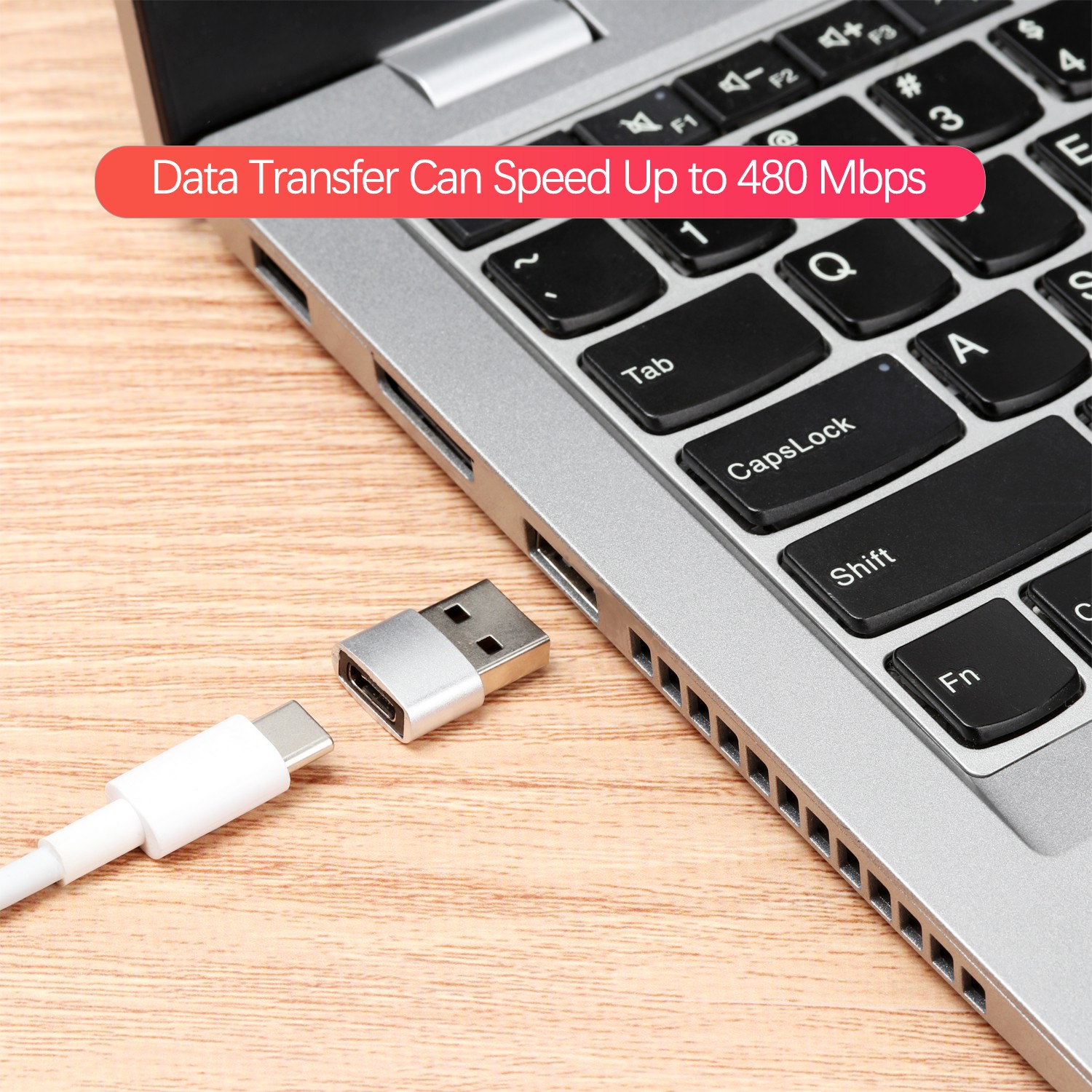 Đầu Sạc Đa Năng Mayshow Usb-C Type C Sang Usb