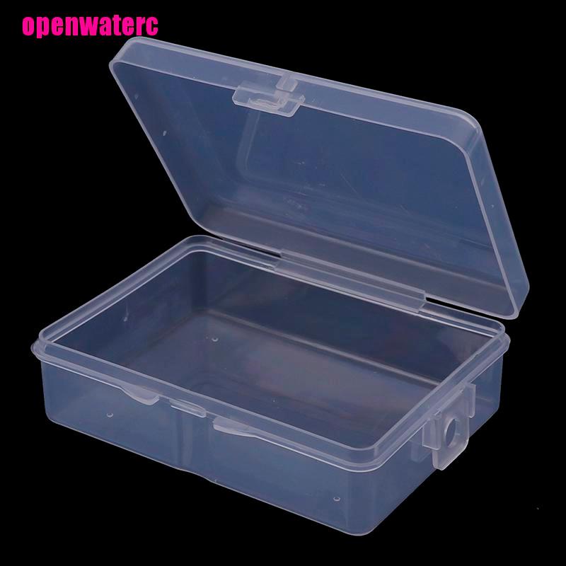 Hộp Nhựa Trong Suốt Hình Vuông Kích Thước 9cm * 6.5cm * 3cm