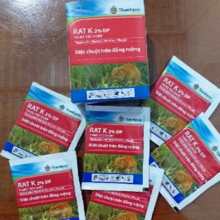 Thuốc trừ chuột RAT K 2%DP 🐀🐀🐀