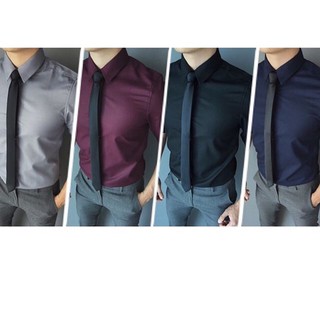 Bảng màu tự chọn, sơmi chất dày dặn, bóng nhẹ, không nhăn, mặc cực mát