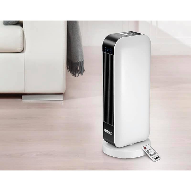 Máy sưởi gốm Unold 86430 Keramilk-heizlufter Design sưởi ấm cho mùa đông lạnh giá [nhập Đức chính hãng]