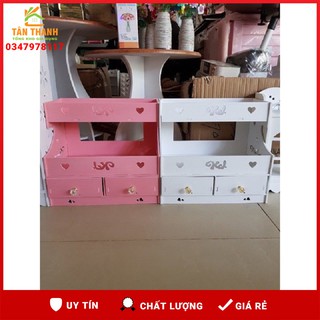 Kệ Gỗ Cao Cấp Đựng Đồ Mỹ Phẩm