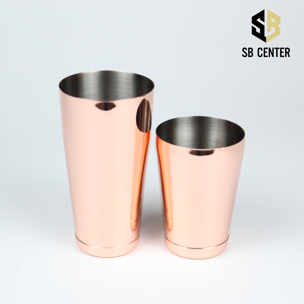 Bình Lắc Pha Chế 2 Mảnh, Boston Shaker Chất liệu Inox 2 Đáy