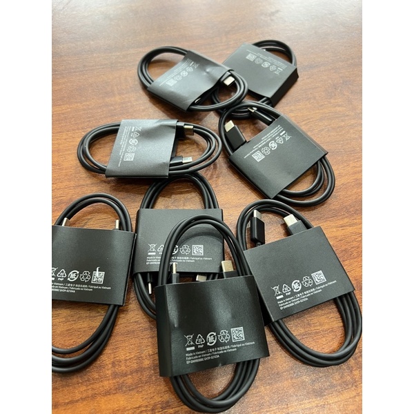 Cáp sạc Samsung C-C chính hãng, dài 1.2mét, sạc nhanh