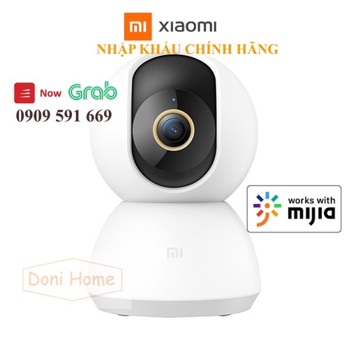 [GIAO HỎA TỐC]Camera Xiaomi IP 1296p 2K Xoay 360 Độ|Nhận Dạng Khuôn Mặt AI