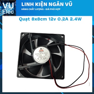 Quạt Tản Nhiệt 12V 4x4, 6x6, 8x8, 12x12CM, Quạt làm mát 12V đủ loại