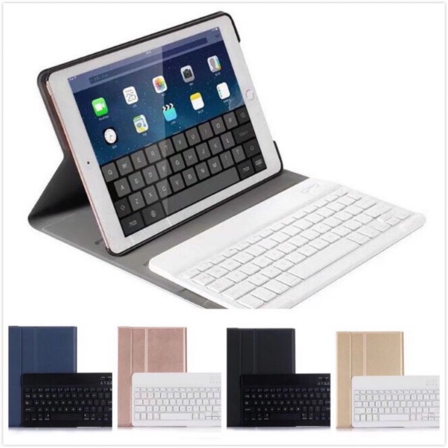 Bao da iPad kèm bàn phím Bluetooth cho ipad 2018/2017/pro9.7/ air2/ air Smart Keyboard | BigBuy360 - bigbuy360.vn