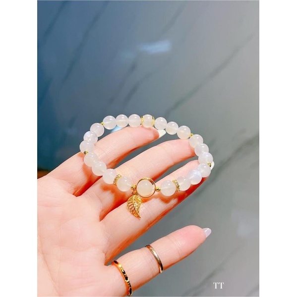 Charm chặn đá , ốp hạt mix vòng tay vàng 10kara