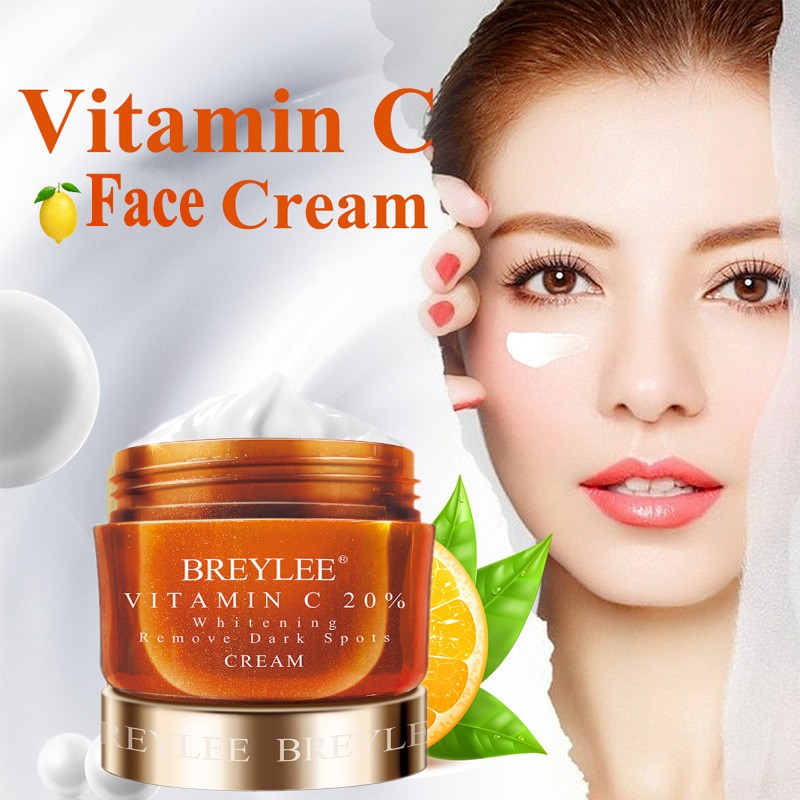 Vitamin C 20% Whitening Facial Cream /  Brightening Moisturizing Facial Cream / Retinol Firming Face Cream