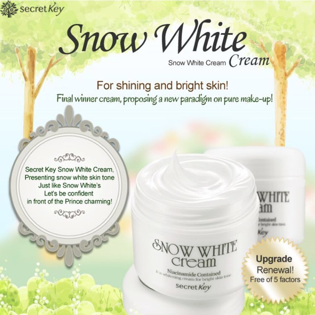 Kem dưỡng trắng da Snow White