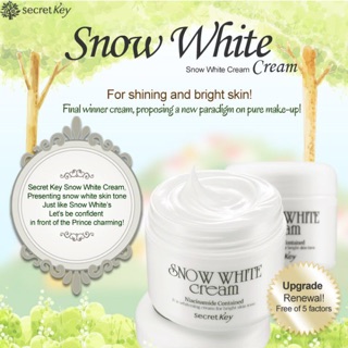 Kem dưỡng trắng da Snow White