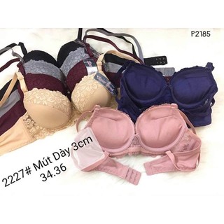 Áo lót Thái Lan Sisterhood 2227 - nâng ngực mặc áo dài, mặc váy mút dày 3cm