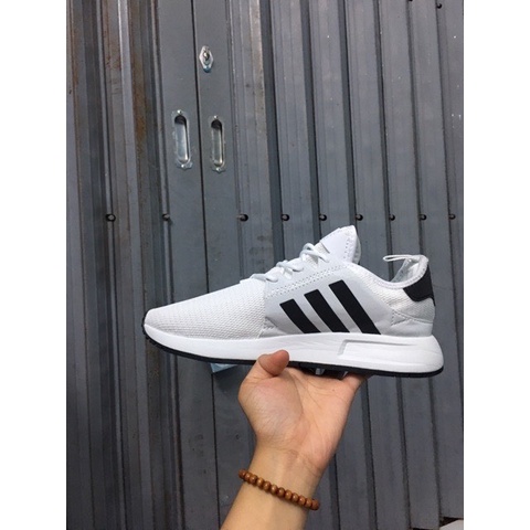 Giày thể thao sneaker xplr trắng viền đen