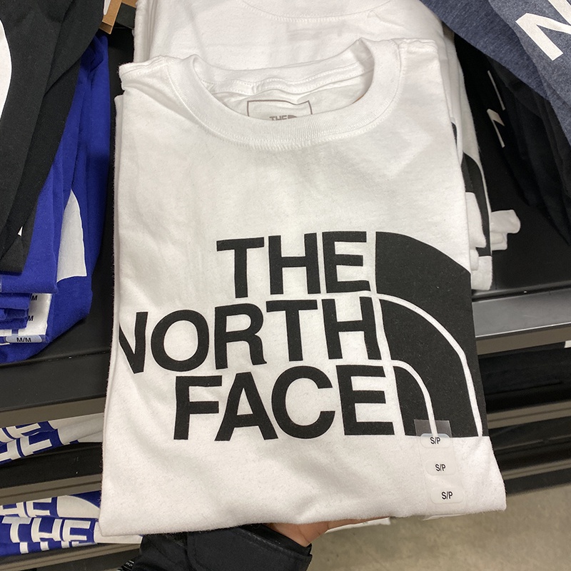 Áo Thun Ngắn Tay In Logo THE NORTH FACE Thời Trang Cho Nam
