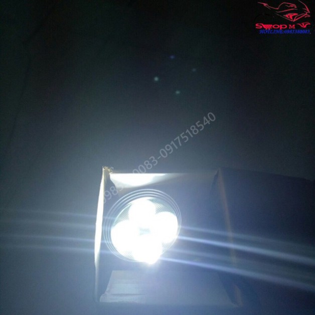 L4 trợ sáng xe máy tặng công tắc on/off