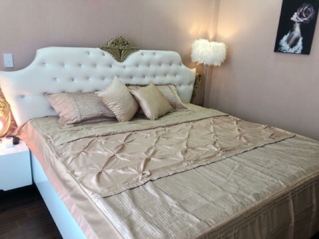 FREESHIP 99K TOÀN QUỐC_MẪU BÁN CHẠY- SET CHĂN GA LỤA LUXURY 6 MÓN CAO CẤP