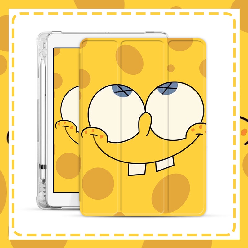 Ốp Máy Tính Bảng Mềm Hình Cinnamoroll Dễ Thương Có Khe Đựng Bút Chì Cho iPad Gen10 7 / 8 / 9 Air4 / Air5 Pro11 "2022 mini