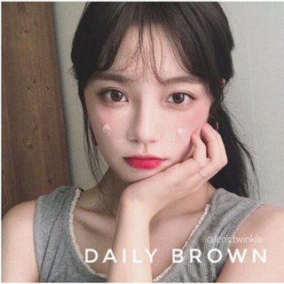 Kính áp tròng/Lens Daily Brown