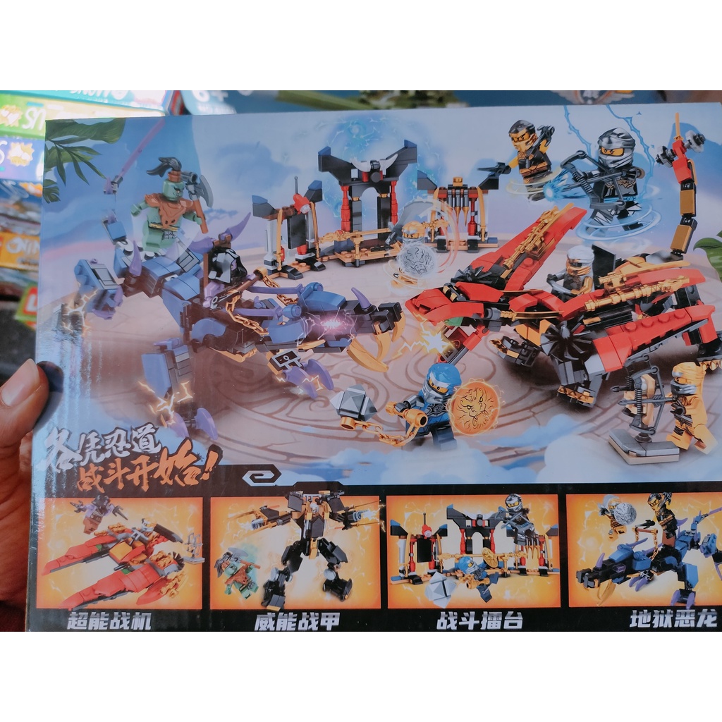 Bộ Đồ Chơi Lego Xếp Hình Ninja Rồng Cho Bé ninjago 184 Chi Tiết - Lego Giá Rẻ