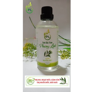 TINH DẦU TRÀM NGUYÊN CHẤT 100% - an toàn cho trẻ sơ sinh và phụ nữ có thai chai 100ml