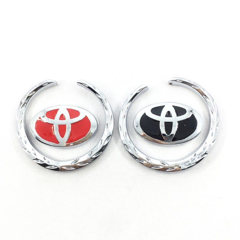 Logo Kim Loại Trang Trí Xe Hơi Toyota - 1 Cái