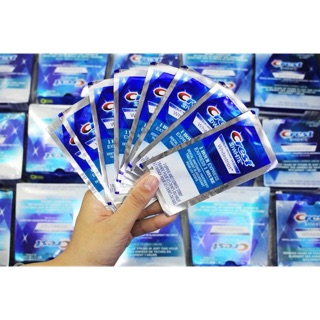 Miếng Dán Trắng Răng Crest 3D White Supreme FlexFit ( Miếng rời )