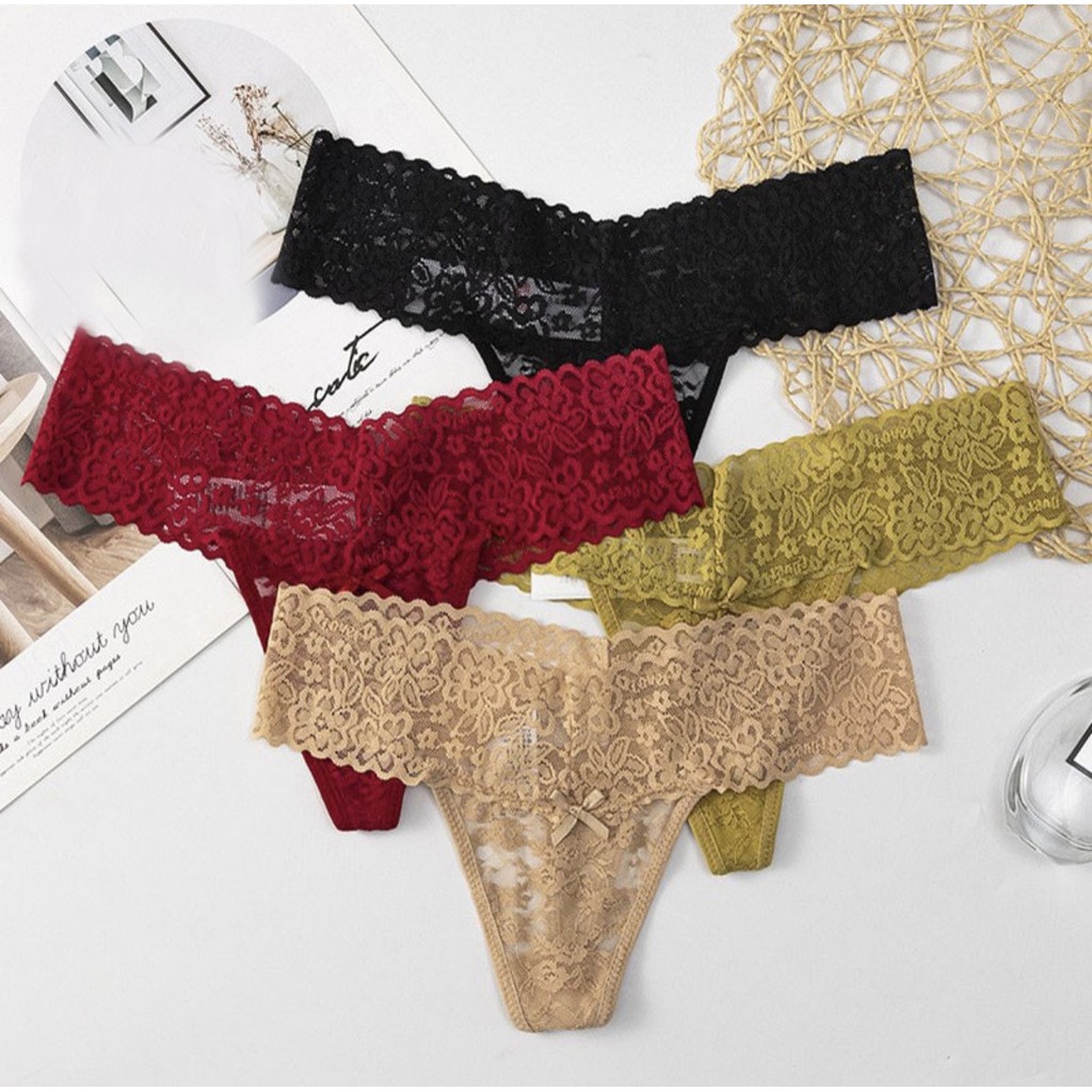 Quần lọt khe ren mỏng sexy QL113-Ha Song Shop | BigBuy360 - bigbuy360.vn