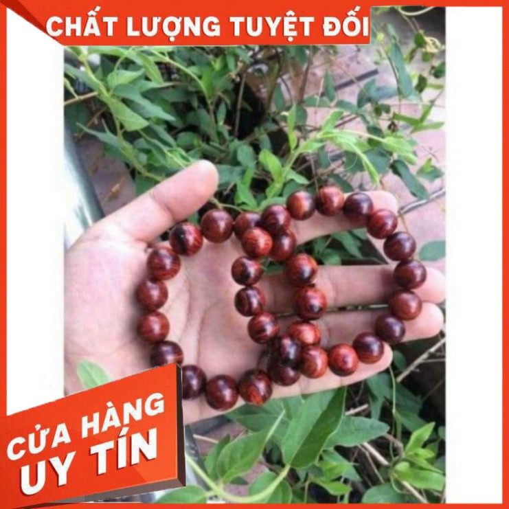 VONG TAY PHONG THỦY , VÒNG TAY GỖ SƯA ĐỎ 100% TỰ NHIÊN GIÚP GIA CHỦ PHÁT LỘC LÀM ĂN THUẬN LỢI [ Tặng hộp Gấm cao cấp ]