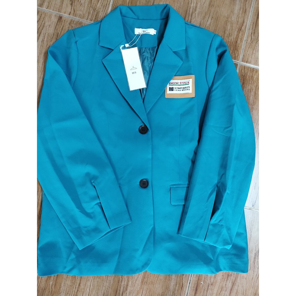 (Hàng Đẹp)Ảnh thật 5 hình cuối-2W412.Áo blazer Unisex mùa thu phiên bản Hàn Quốc