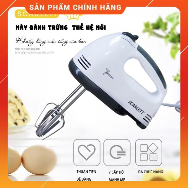 MÁY ĐÁNH TRỨNG CẦM TAY 7 TỐC ĐỘ SCALETT KIỂU DÁNG SANG TRỌNG, HIỆN ĐẠI