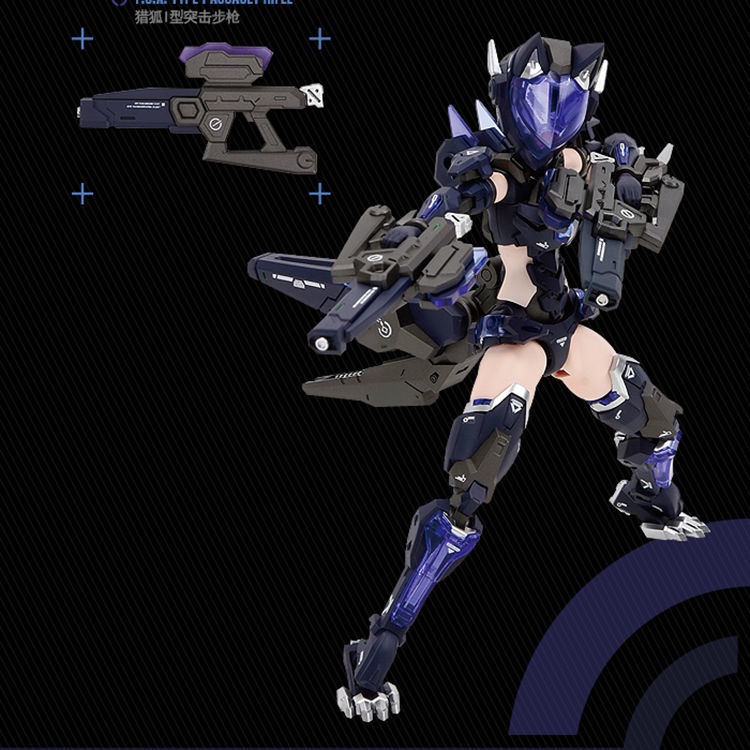 Mô Hình Nhân Vật captain sniper captain Rõ Ràng Cho Cô Gái Thỏ Cybo forest Sky leap sniper captain 3G8Y