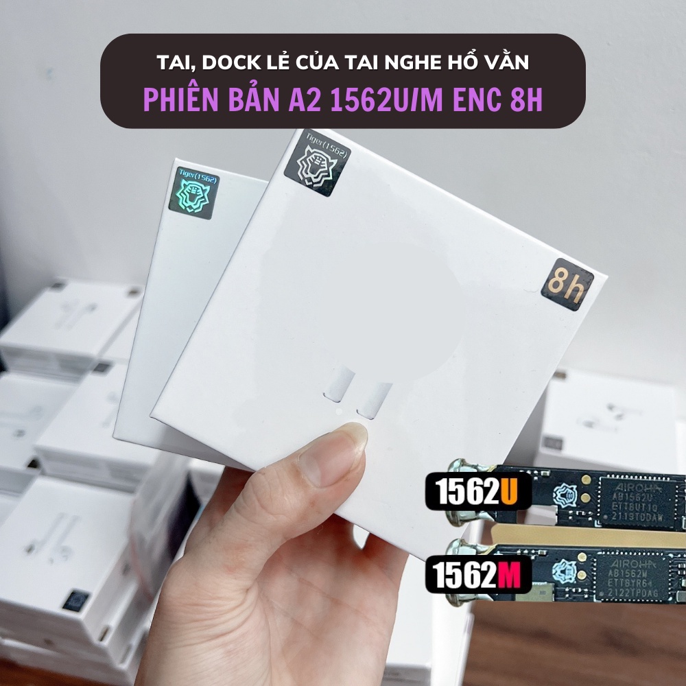 Tai lẻ, hộp sạc của A2 Hổ Vằn 1562M/U