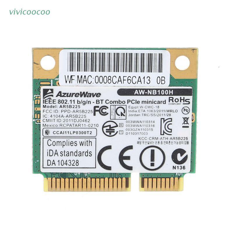 Thẻ Không Dây Aw-Nb097H Aw-Nb126H Ar9485 Ar5B225 Half Mini Pci-Express Bt4.0