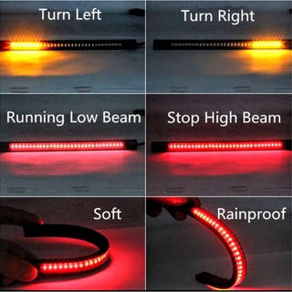 1 DẢI ĐÈN LED XIN NHAN STOP TRANG TRÍ XE MÁY VÀ ÔTÔ 48 BÓNG LED SIÊU ĐẸP