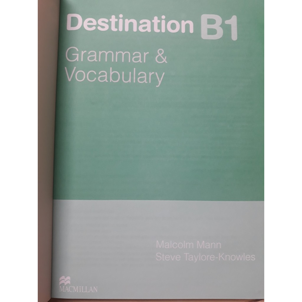 Sách - Combo 2 Cuốn Destination B1 & B2 Grammar and Vocabulary (bản màu)