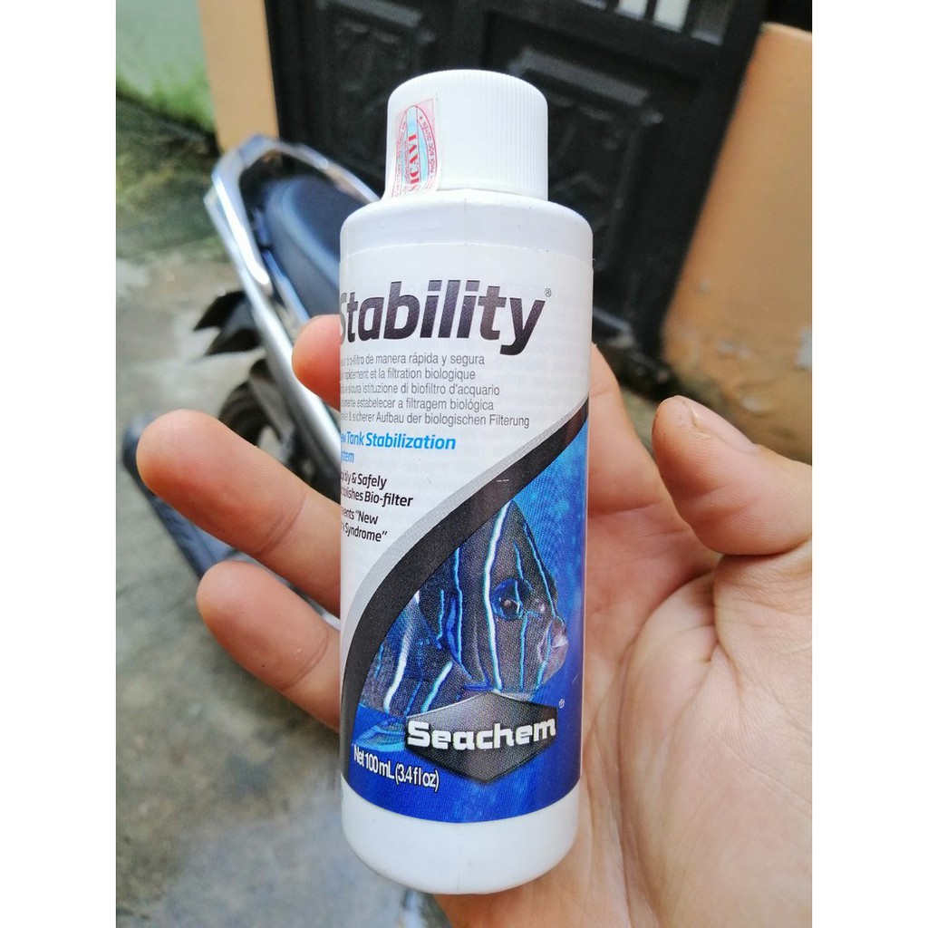 Chai Stability Seachem Vi sinh chuyên dùng cho hồ cá thuỷ sinh, CHAI 100ML