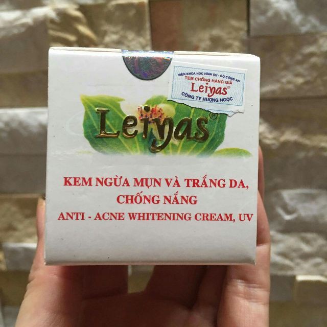 Kem leiyas trắng da ngừa mụn nám tàn  nhang 5-10g