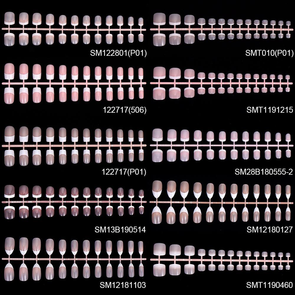 Móng Tay Giả Tự Nhiên Hình Trăng Lưỡi Liềm