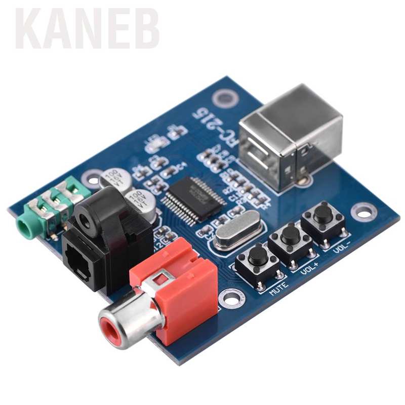 Bảng Mạch Giải Mã Âm Thanh Kanes Pcm2704 Usb Dac Sang S / Pdif Hifi Đầu Ra 3.5mm