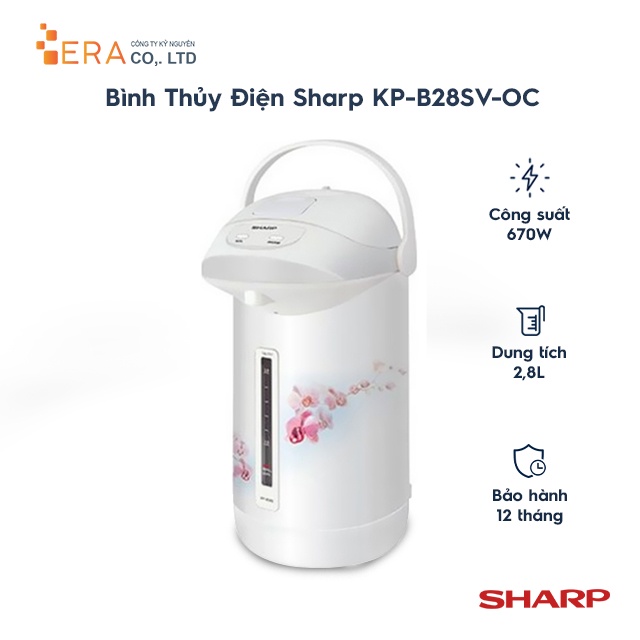 Bình thủy điện Sharp KP-B28SV 2.8L