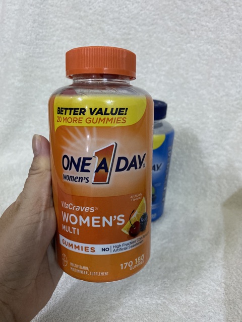 Viên kẹo Vitamin One a day daily 170 viên.