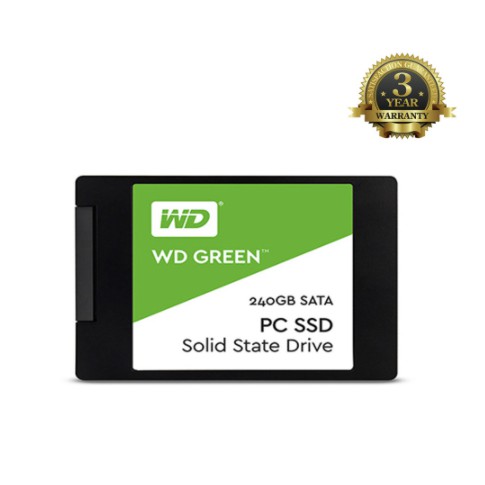 Ổ cứng SSD WD Green  240GB / 480GB Sata3 2.5" - Bảo hành 36 tháng