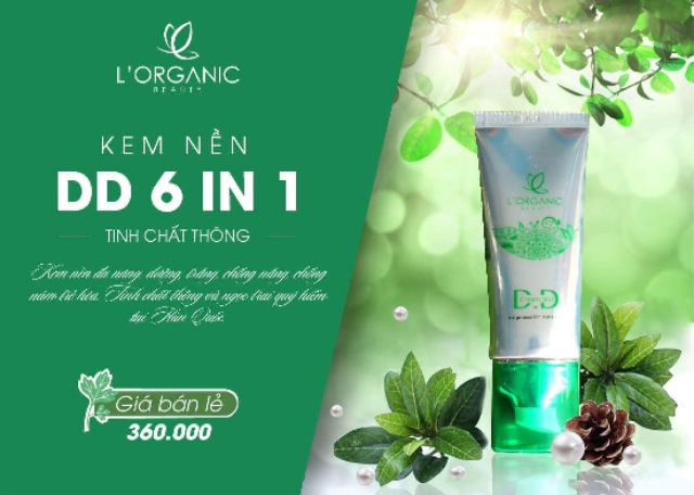 Kem Nền DD Cream 6 in 1 - L'ORGANIC BEAUTY | BigBuy360 - bigbuy360.vn