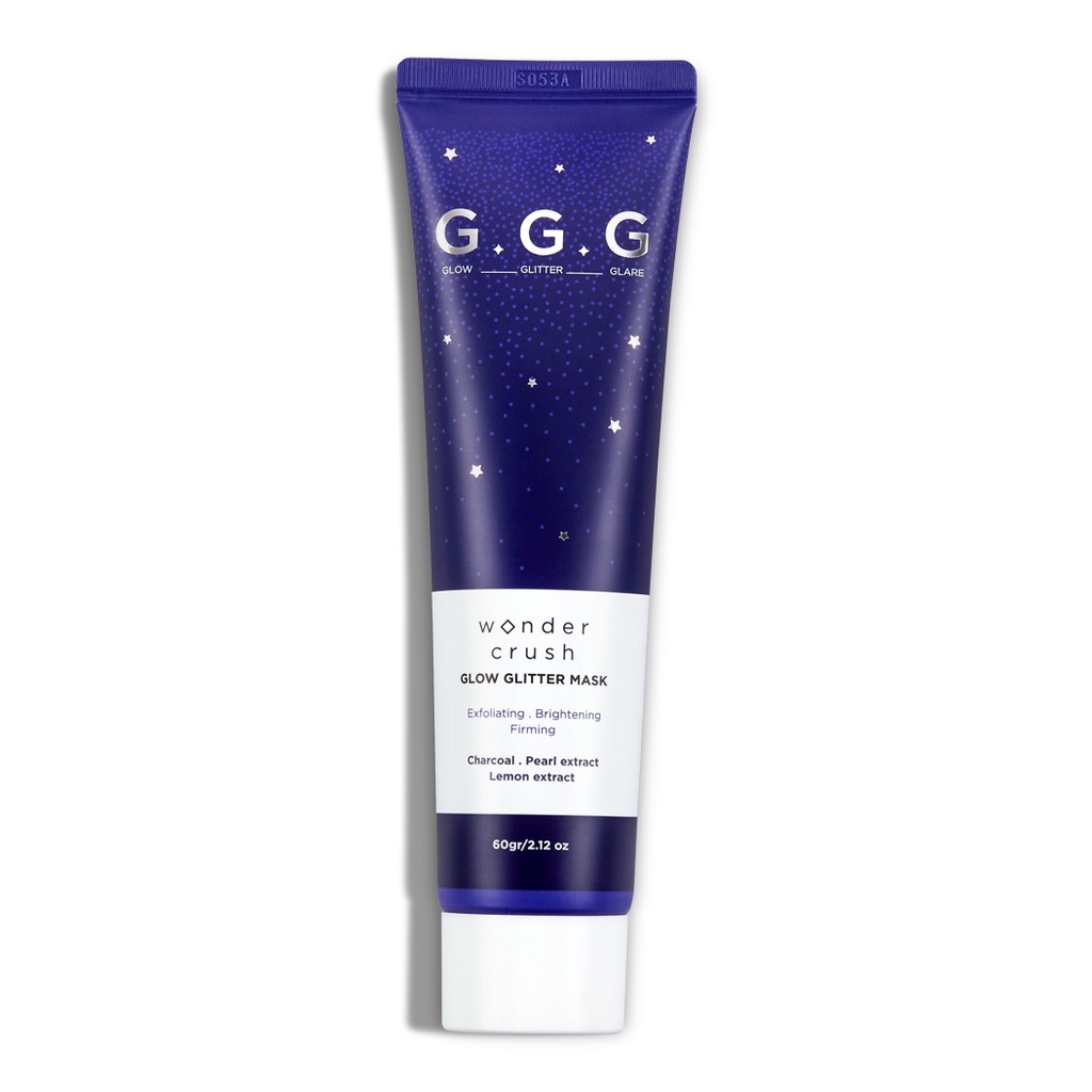 GGG Mặt nạ lột lấp lánh Dưỡng Trắng G.G.G Wonder Crush Glow Glitter Mask 60g