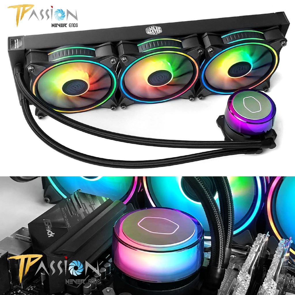 Tản nhiệt nước AIO CPU COOLER MASTER MASTERLIQUID ML240 | ML360 ILLUSION ARGB Gen 2 - Chính hãng