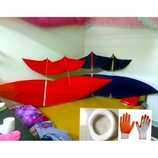 Diều lắp ghép  2m giá rẻ tặng gang tay và kèm dây 150m