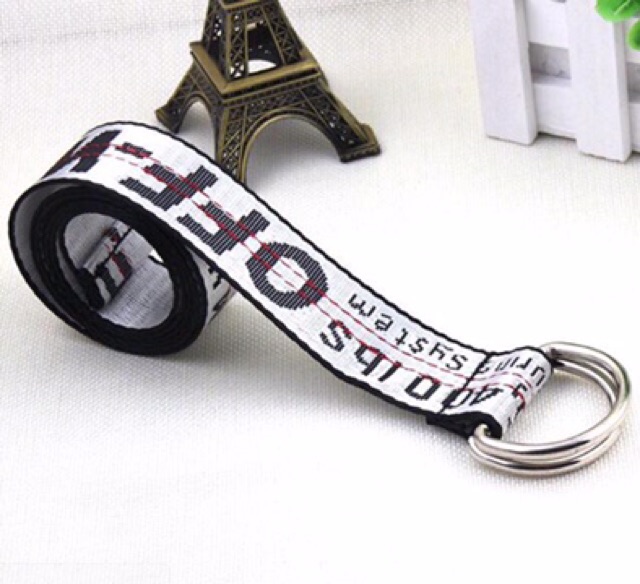 Dây thắt lưng off white