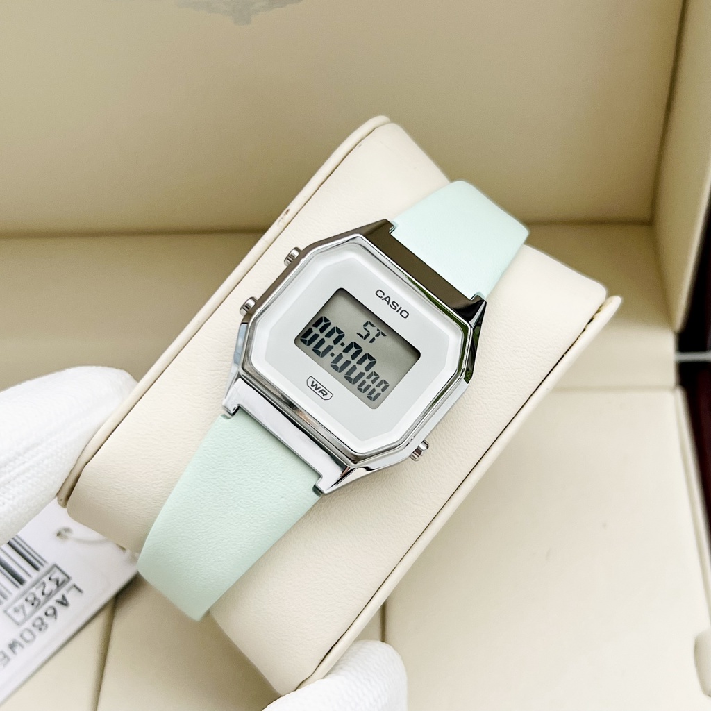 Đồng hồ Nữ Casio LA680 dây da - LA680WEL, LA680WEGL - Mẫu mới 2022