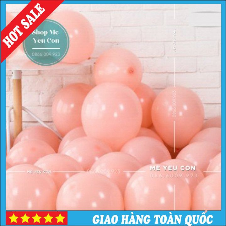 Bóng Bay Trang Trí Sinh Nhật, Màu Pastel 10inch, Phụ Kiện Trang Trí Sinh Nhật Siêu Đẹp HOT SALE